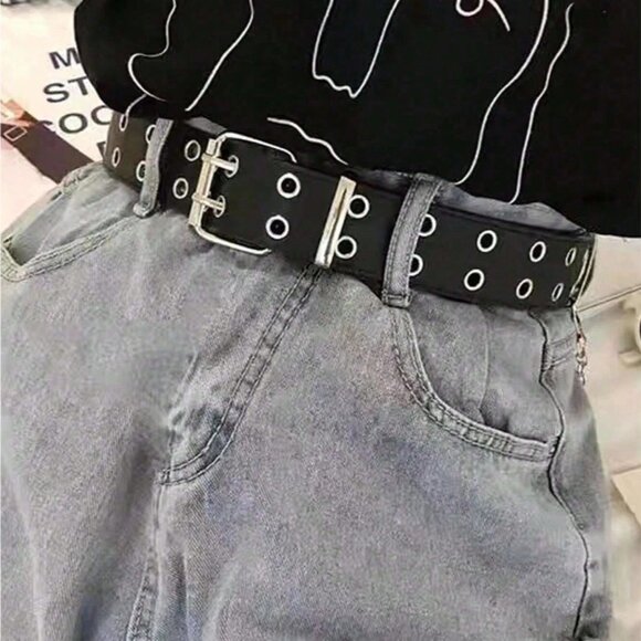 Double Eyelet Belt - Picture 2 of 3